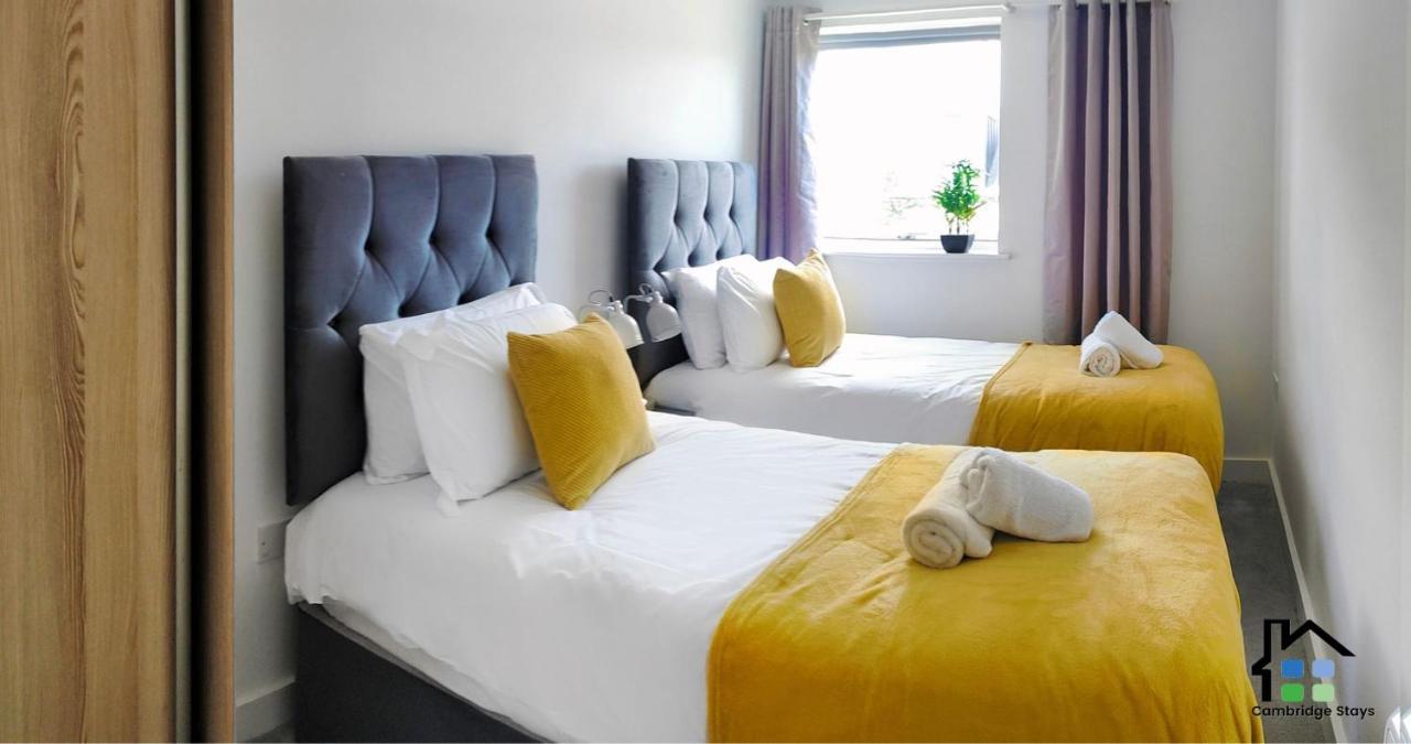 Cambridge Stays Central Apart Hotel 1Br Flats-Easy Walk To City Centre-Parking ภายนอก รูปภาพ