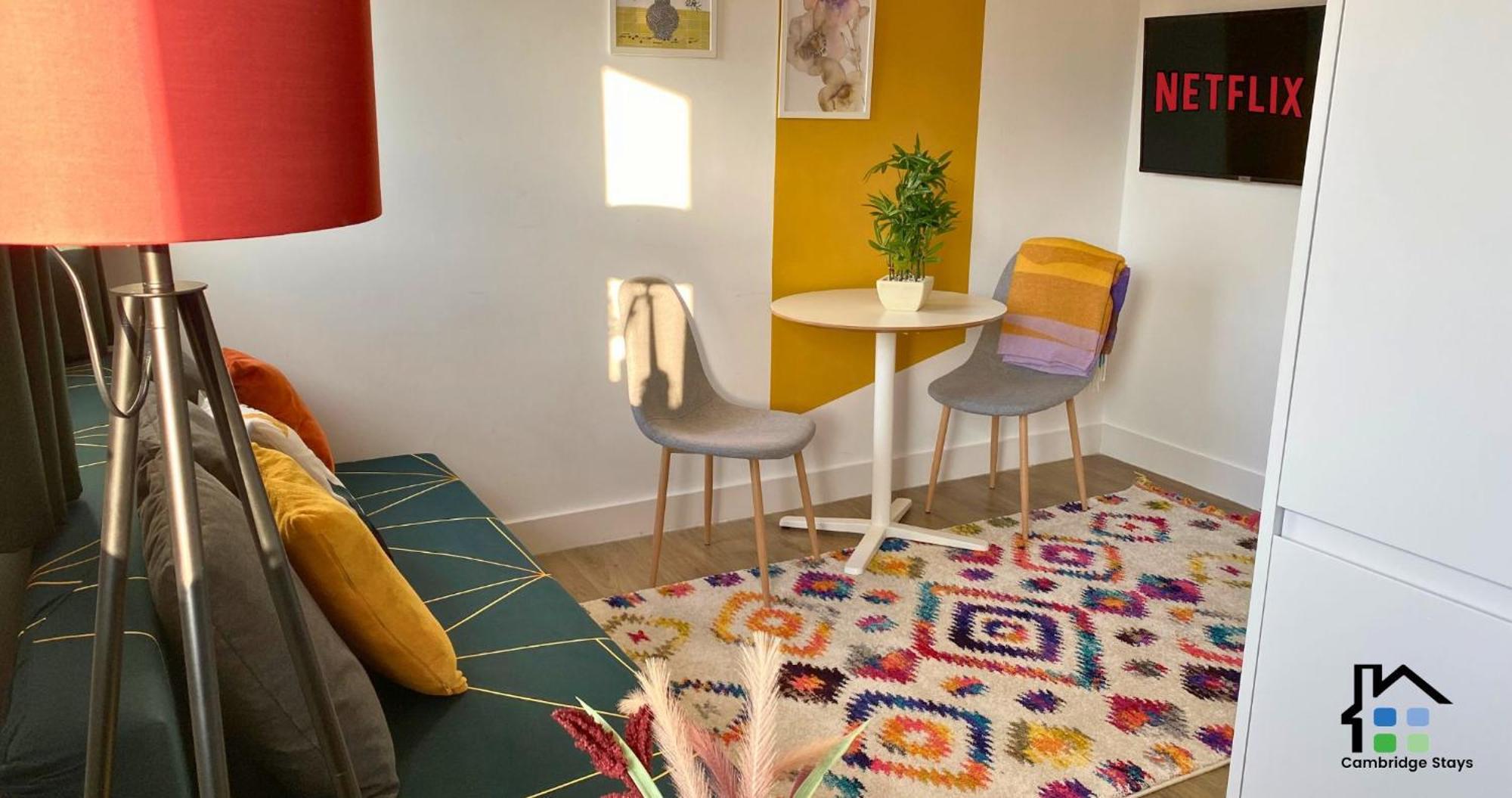 Cambridge Stays Central Apart Hotel 1Br Flats-Easy Walk To City Centre-Parking ภายนอก รูปภาพ