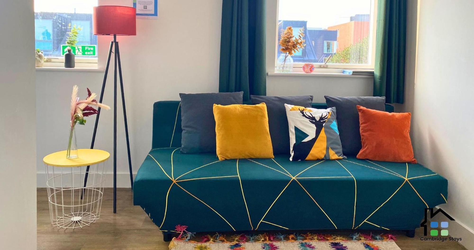 Cambridge Stays Central Apart Hotel 1Br Flats-Easy Walk To City Centre-Parking ภายนอก รูปภาพ