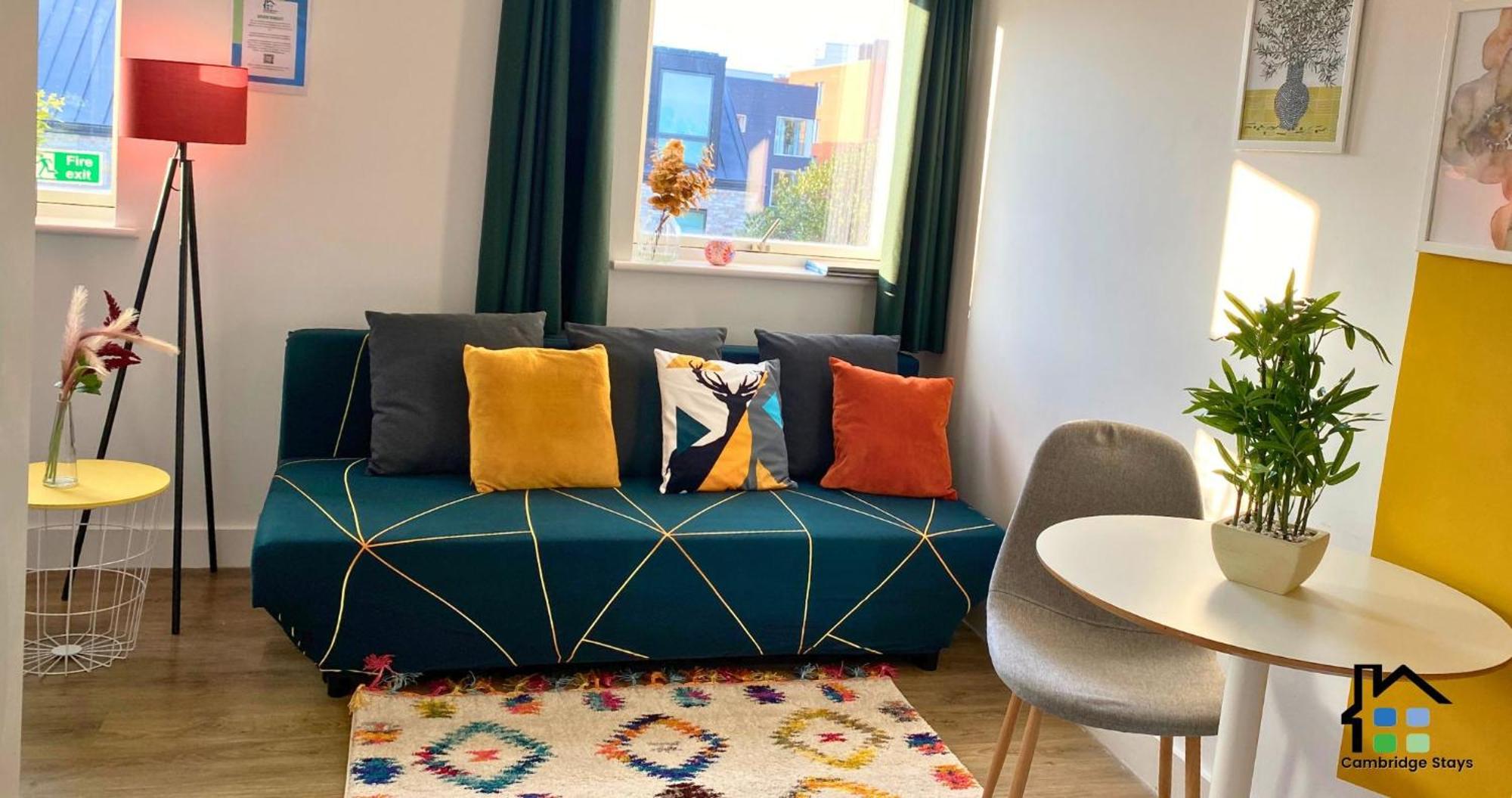 Cambridge Stays Central Apart Hotel 1Br Flats-Easy Walk To City Centre-Parking ภายนอก รูปภาพ